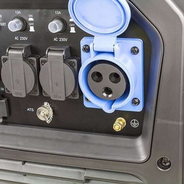 Hyundai 6600w Remote Portable Petrol Inverter Generator 230v HY6500SEi