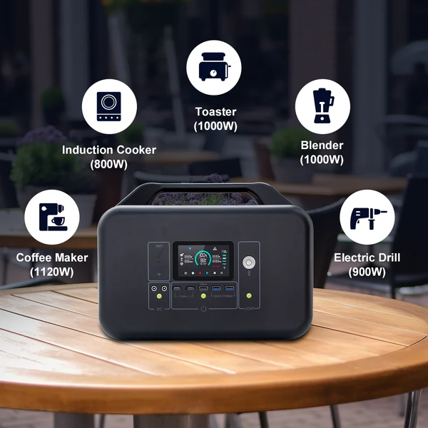 Power-2Go 600 Portable Power Station / Solar Generator