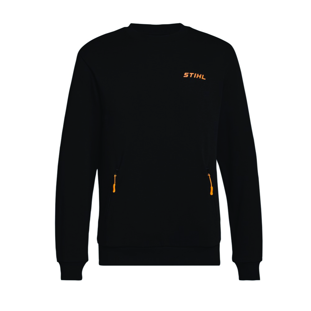 STIHL Logo Sweatshirt with Zip-Pockets
