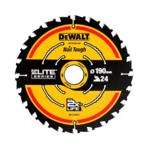 DeWalt DT10304-QZ EXTREME 2nd Fix Circular Saw Blade - 190mm x 30mm Bore, 24T