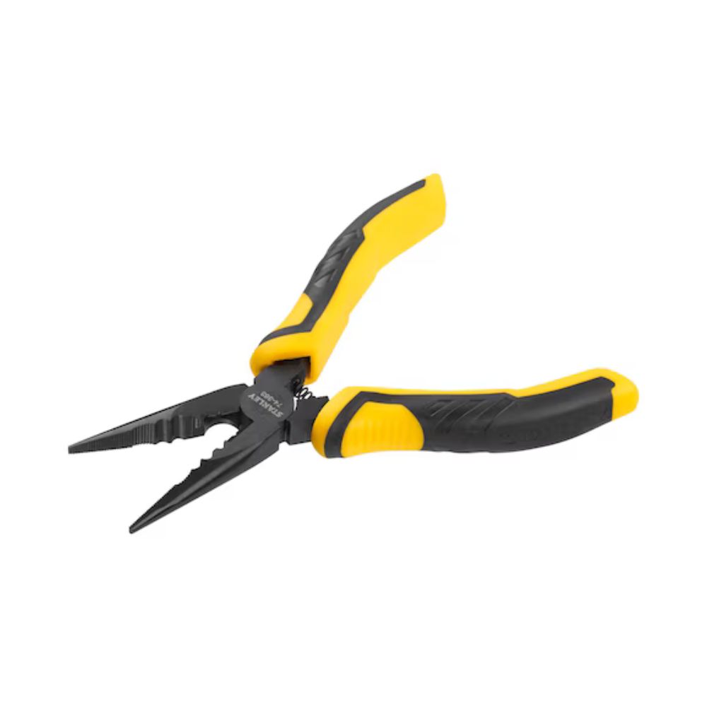 Stanley Dynagrip 150mm Long Nose Pliers