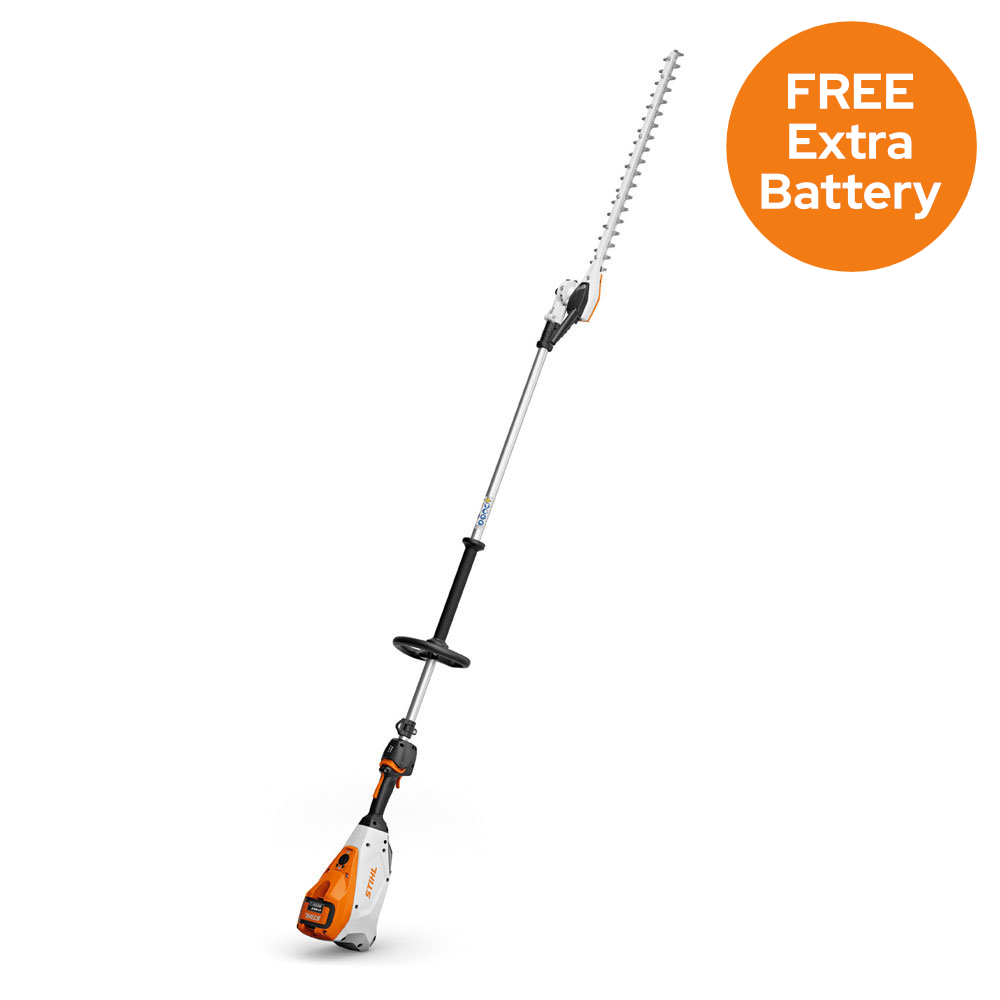 STIHL HLA 135 Cordless Long-reach Hedge Trimmer With 60 cm / 24" Blade Length