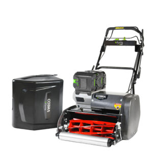 COBRA Fortis 17E 17-inch Cylinder Lawnmower (with 2X 5Ah EGO Batteries & Charger)
