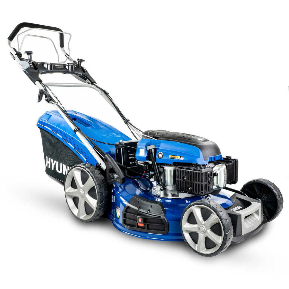 Hyundai HYM560SPE 22'' / 56cm 196cc 4-in-1 Electric-Start Self-Propelled Petrol Lawnmower