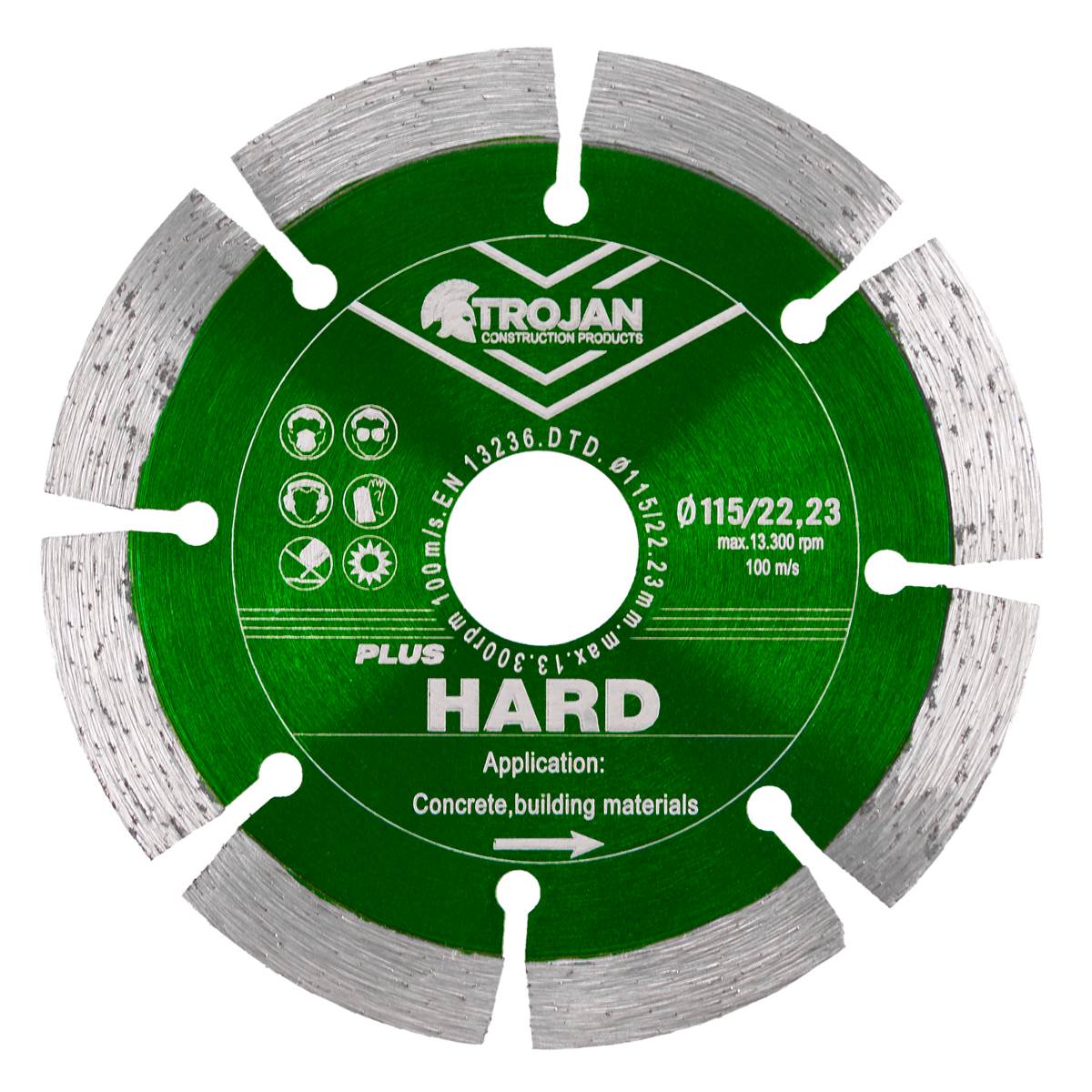 Trojan Plus Hard Diamond Blade