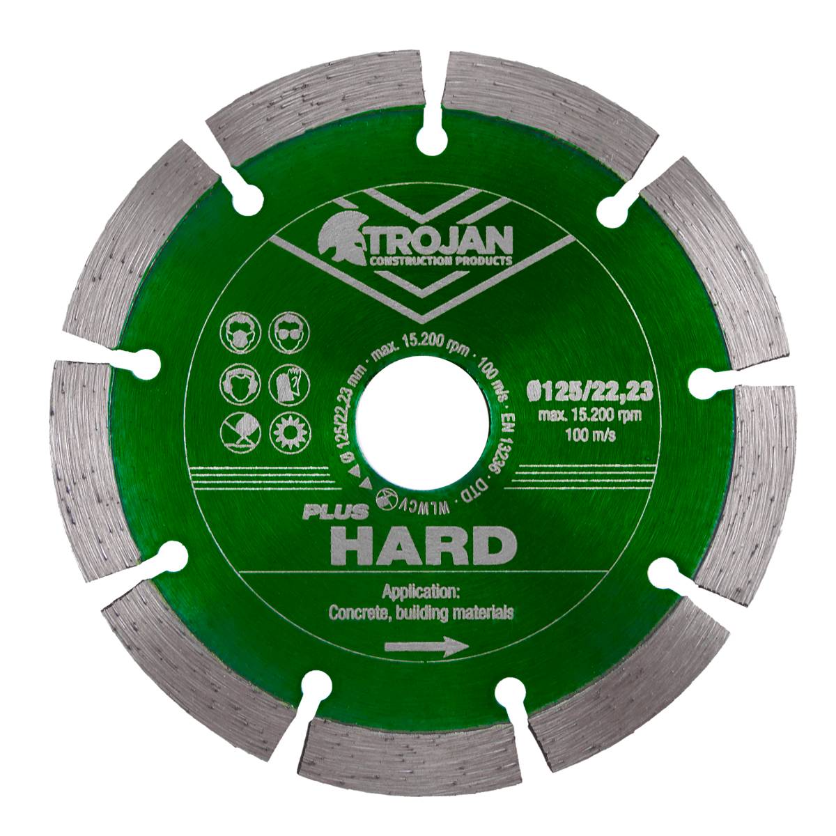 Trojan Plus Hard Diamond Blade