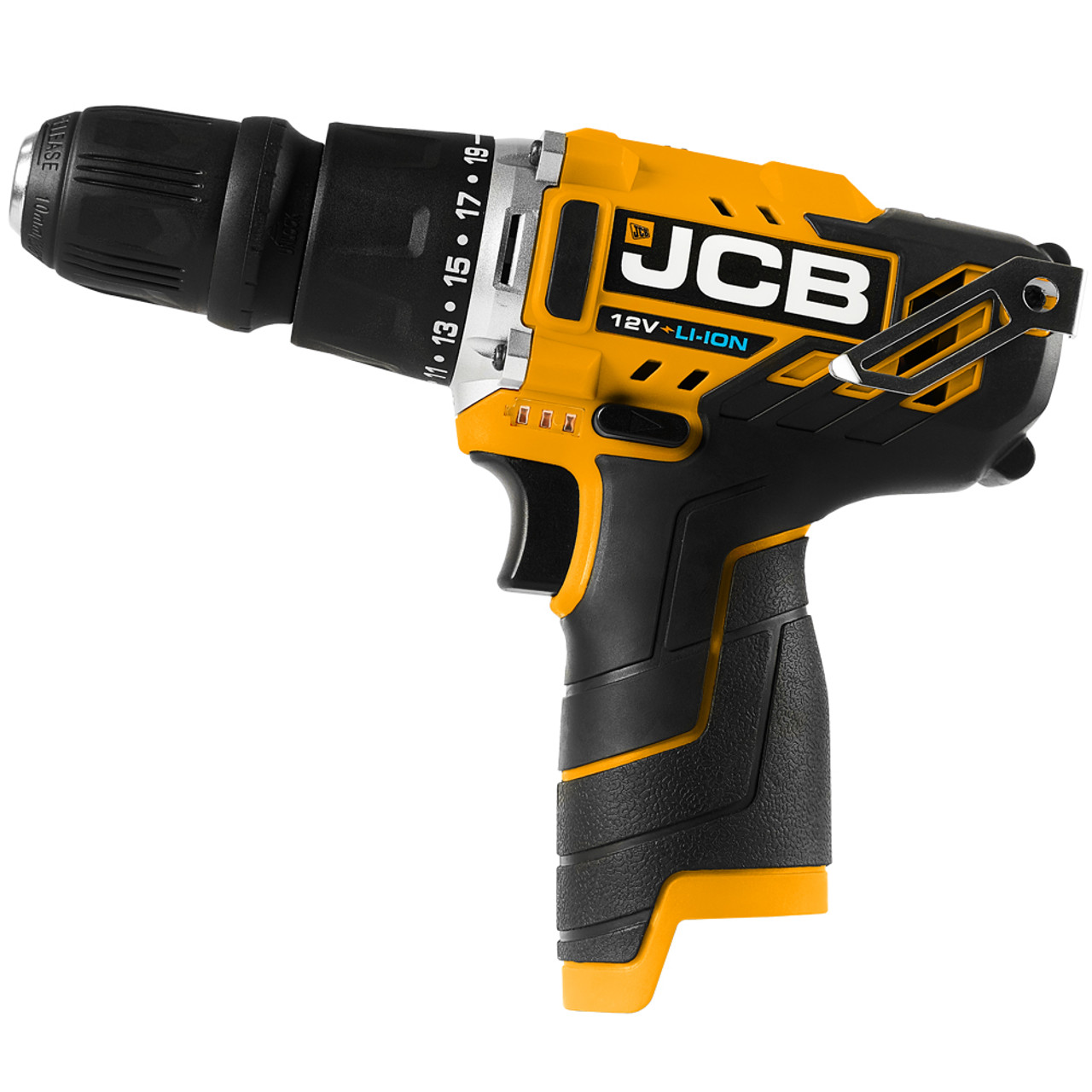 JCB 12V 4 in 1 Drill Driver 2Ah Battery with W-BOXX 102 Tool Case