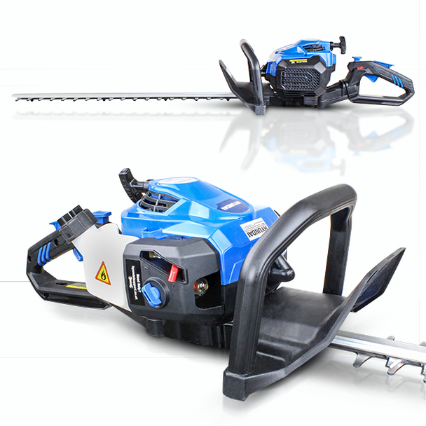 Hyundai HYHT2600X Petrol Hedge Trimmer/Pruner, 24" (60cm), Lightweight and Anti-Vibration