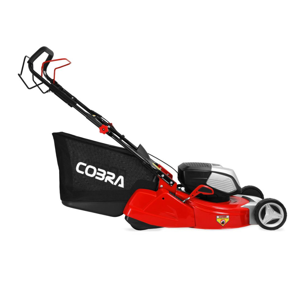 COBRA RM51SP80V 20" Twin 40v Li-ion Lawnmower with Roller (with 2 x 5Ah Battery & 2 x Fast Chargers)