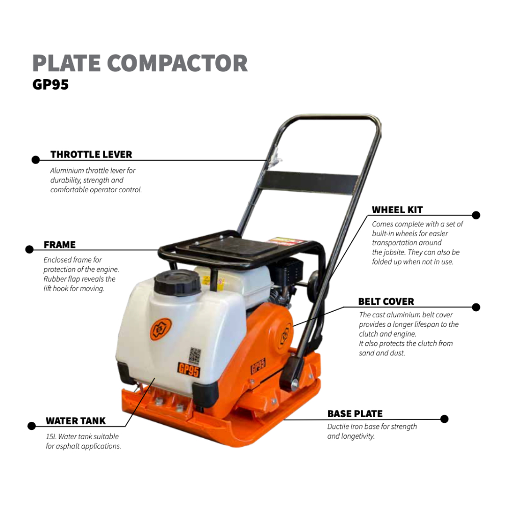 PLATE COMPACTOR GP95