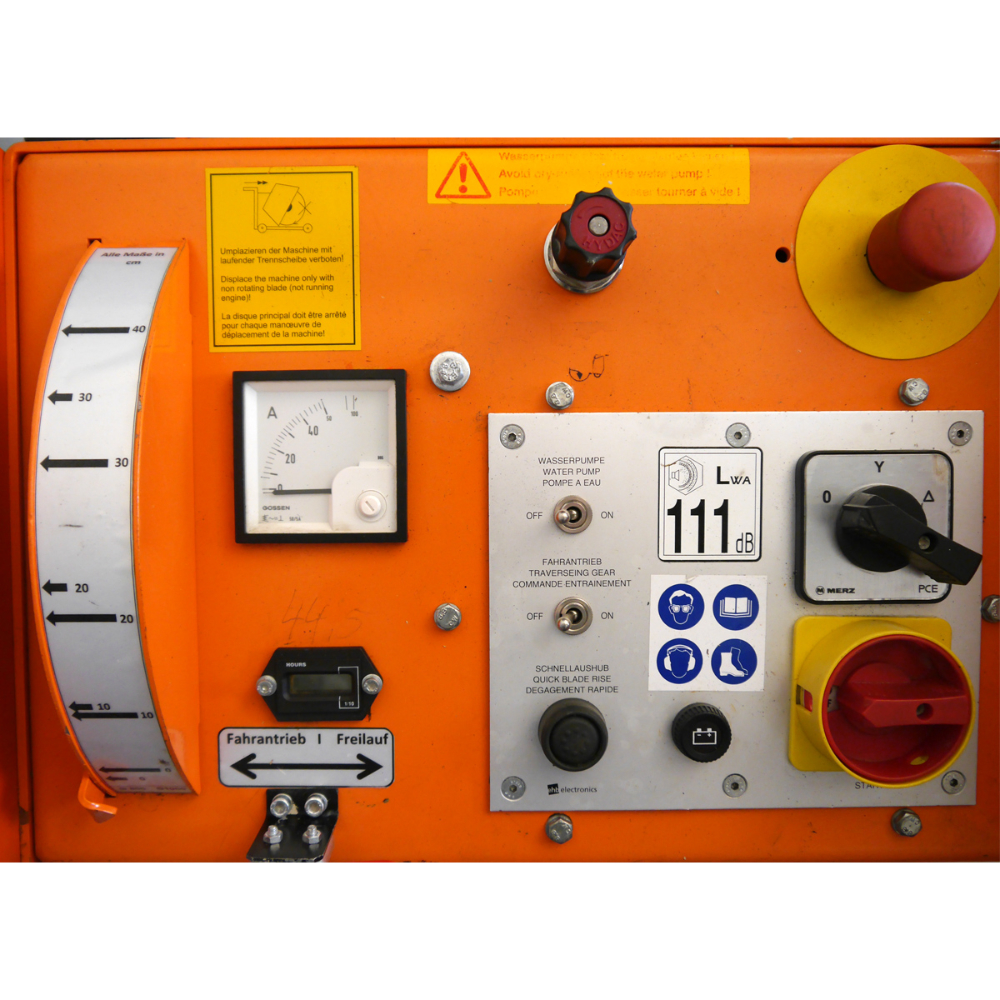 GOLZ FS 40E Self-propelled Electric Walk Behind Floor Saw