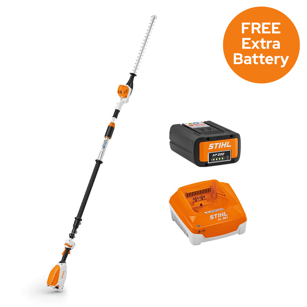 STIHL HLA 86 Cordless Telescopic Long-reach Hedge Trimmer (20" Cut)