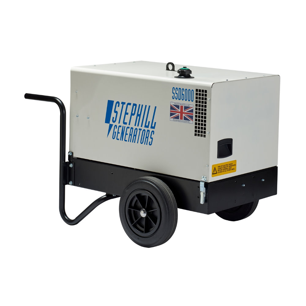 STEPHILL SSD6000EC 6.0kVA / 4.8kW Welding Generator