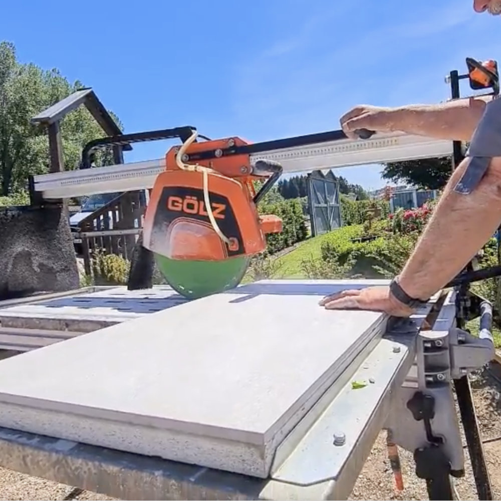 GOLZ GS350A-120 Professional Aluminium Bridge Saw