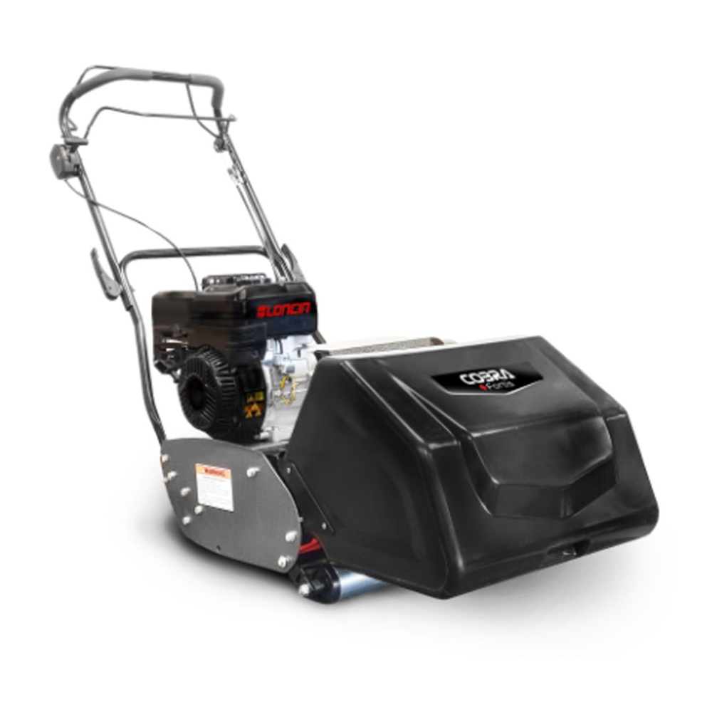 COBRA Fortis14L 14" Cobra Fortis Petrol Cylinder Lawnmower