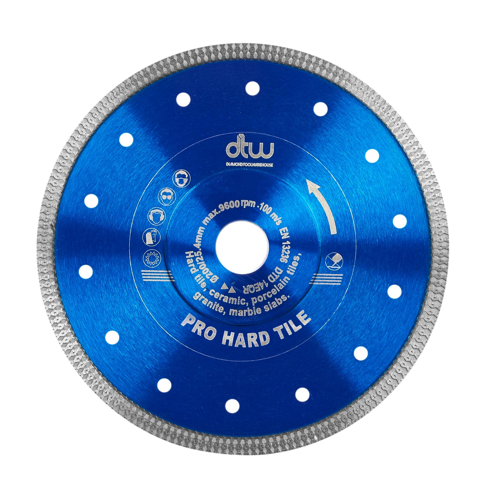 DTW Pro Hard Tile Saw Blades