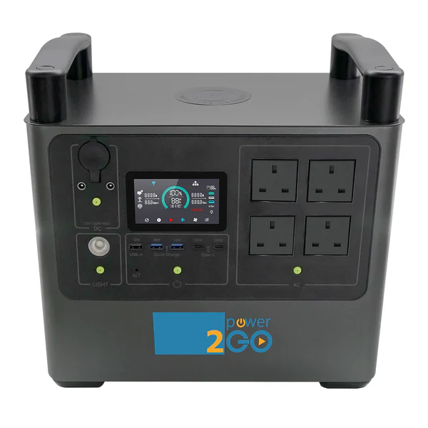 Power-2Go 2000Pro Portable Power Station / Solar Generator