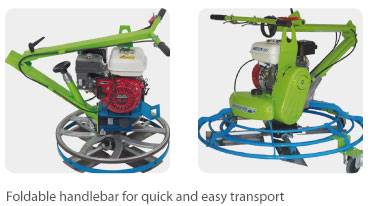 SIMA Halcon 65 24" Power Trowel - Honda Petrol