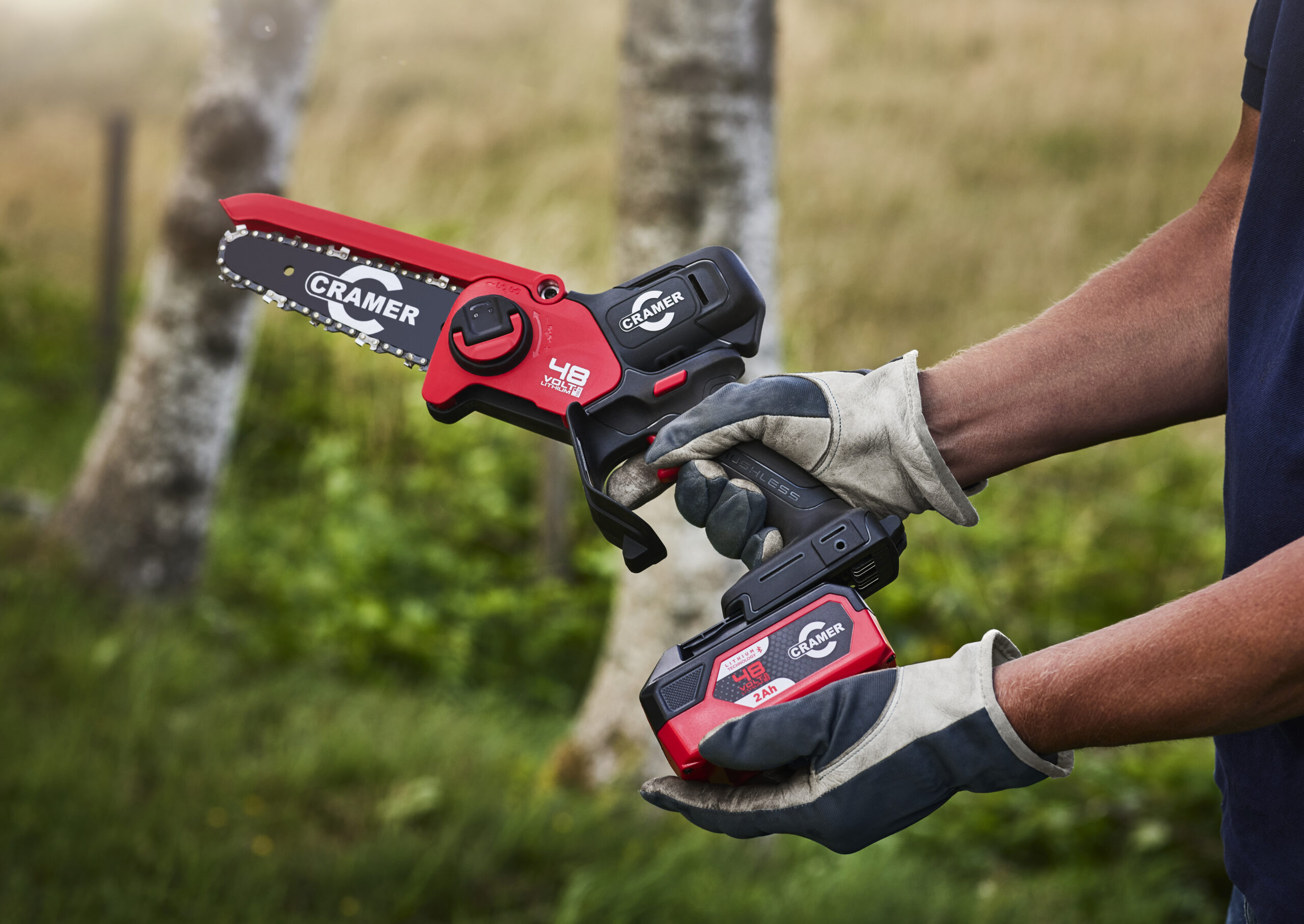 Cramer 48MCS 48V Mini Chainsaw Pruner 400 W