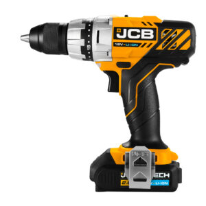 JCB 18V Drill Driver 2Ah Battery Includes 4 Piece Multipurpose Bit Set