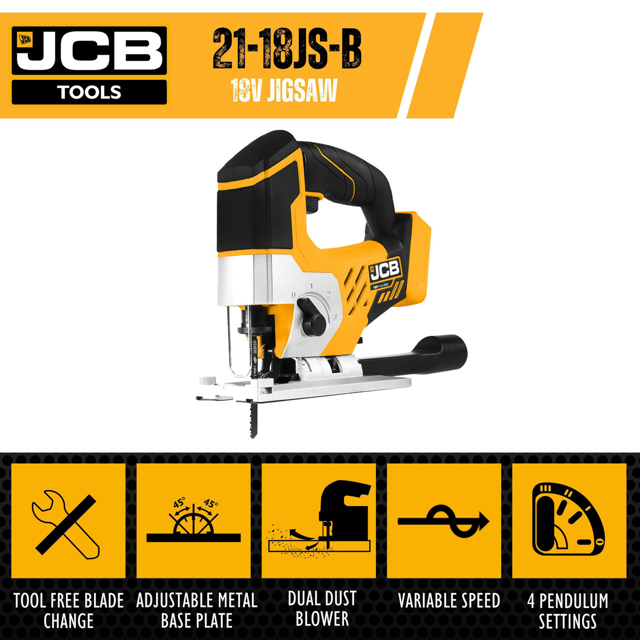 JCB 18V Jigsaw Bare Unit