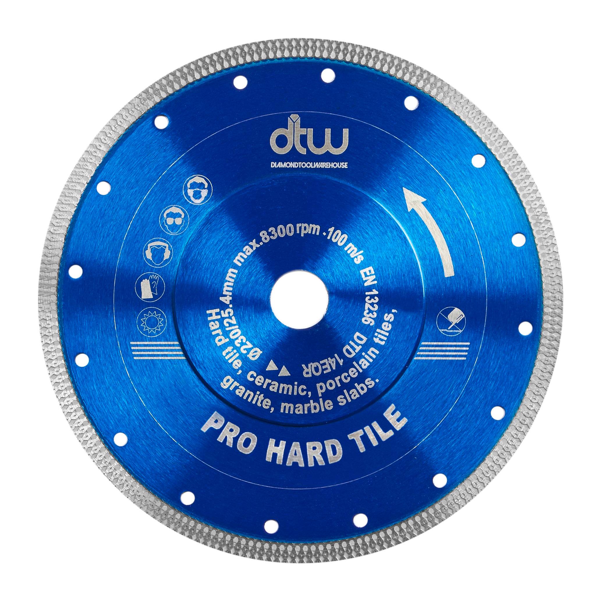 DTW Pro Hard Tile Saw Blades