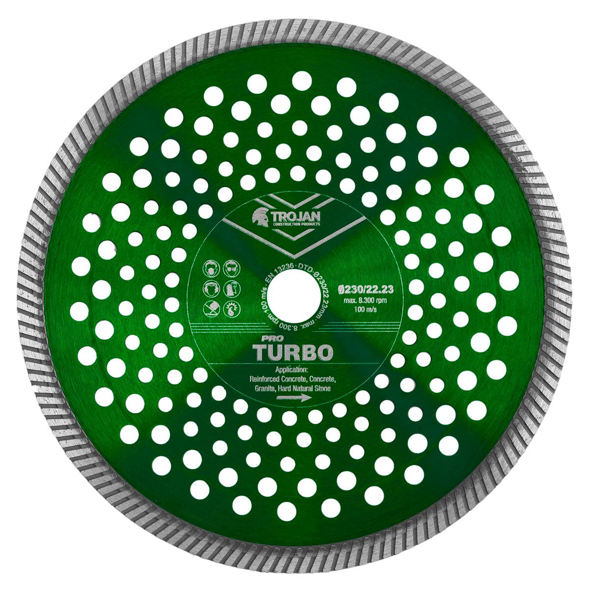 Trojan Pro Turbo Diamond Blades
