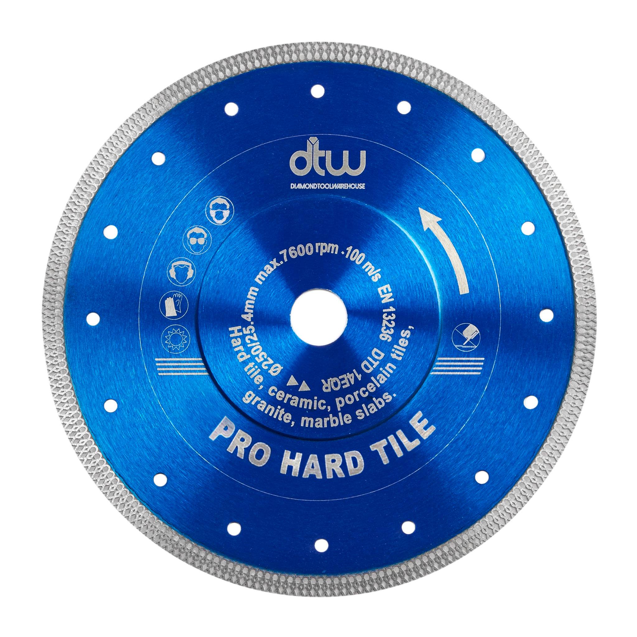 DTW Pro Hard Tile Saw Blades
