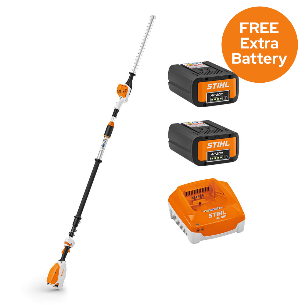 STIHL HLA 86 Cordless Telescopic Long-reach Hedge Trimmer (20" Cut)