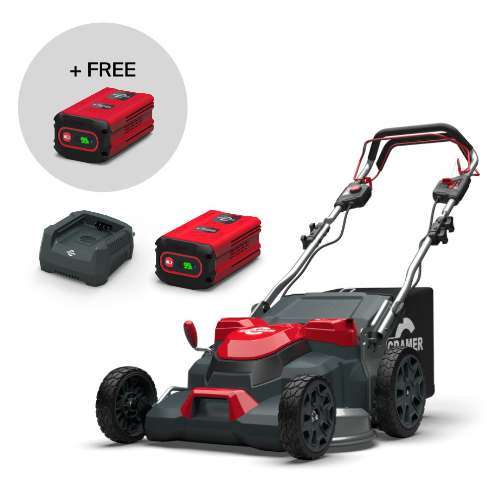 Cramer 82LM61SX Battery Lawnmower - 61 cm Cutting Deck