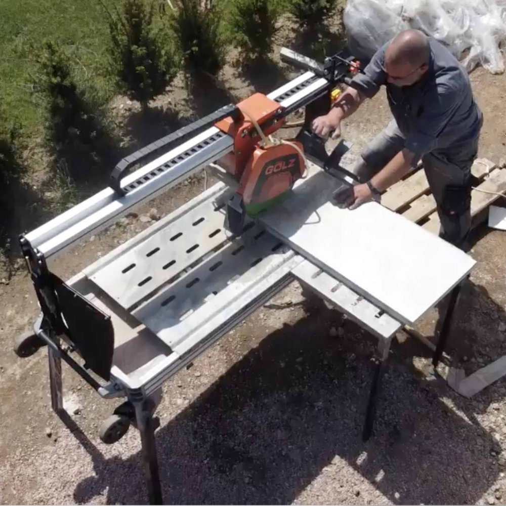 GOLZ GS350A-120 Professional Aluminium Bridge Saw
