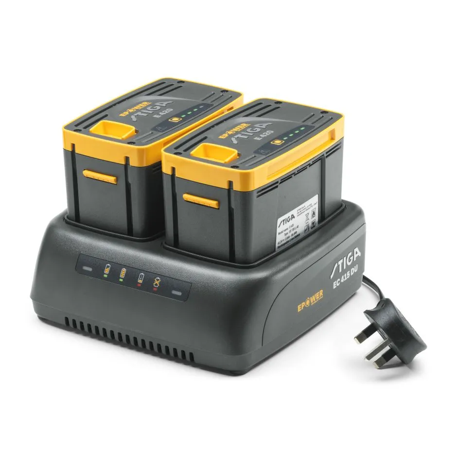 STIGA Dual Charger - EC 415 DU