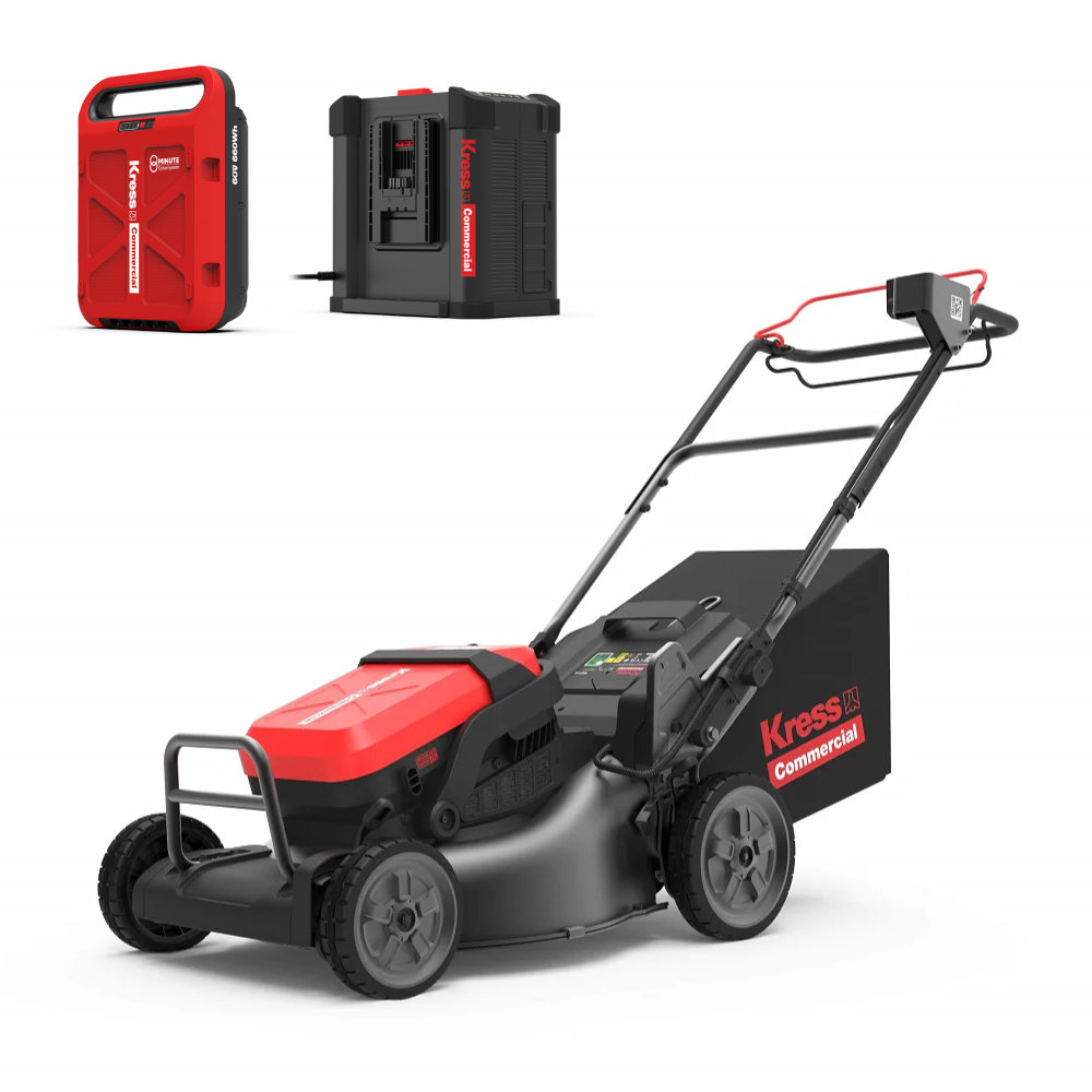 Kress KC711.9 60 V Cordless Commercial Self-Propelled Lawn Mower With 51 cm Cutting Width