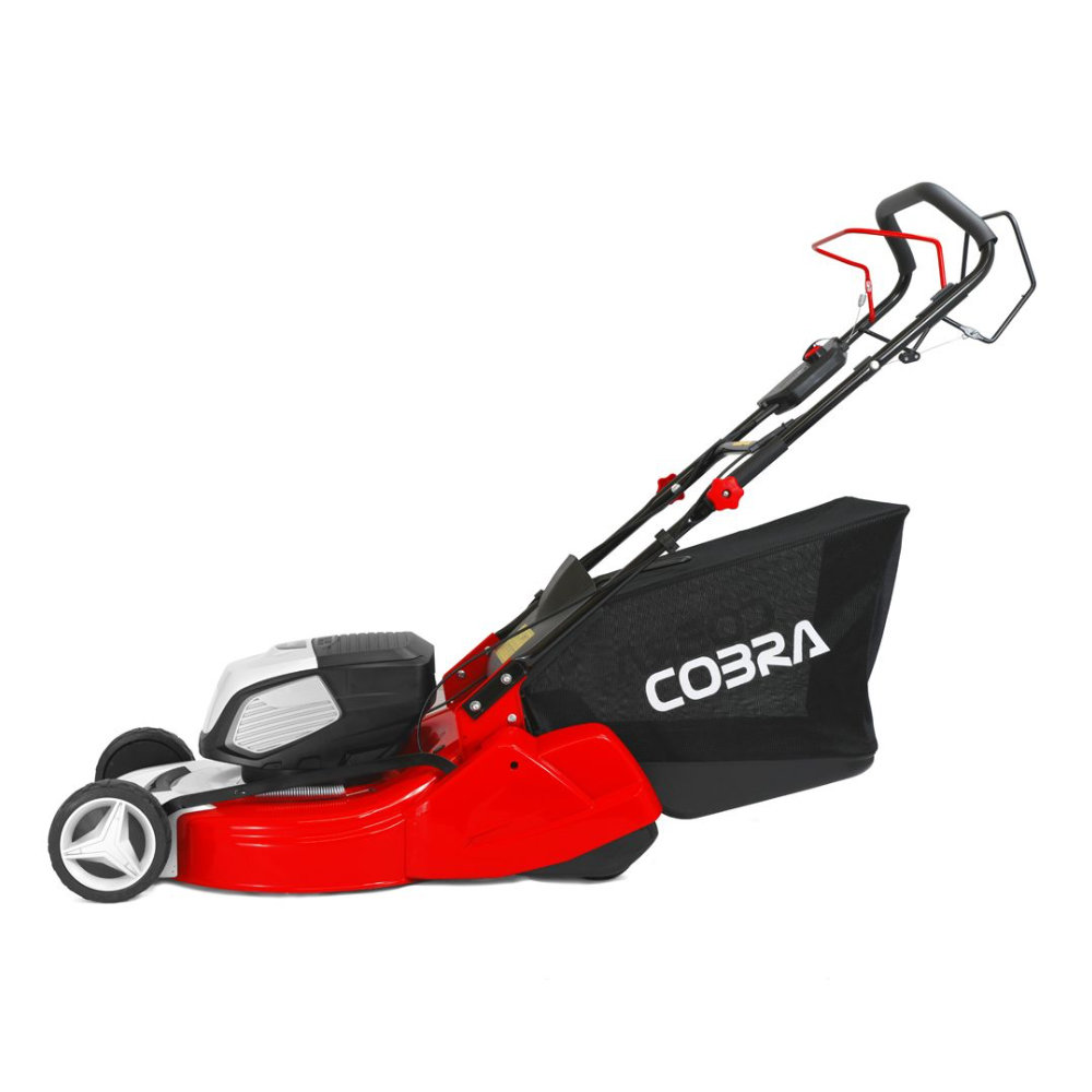 COBRA RM51SP80V 20" Twin 40v Li-ion Lawnmower with Roller (with 2 x 5Ah Battery & 2 x Fast Chargers)