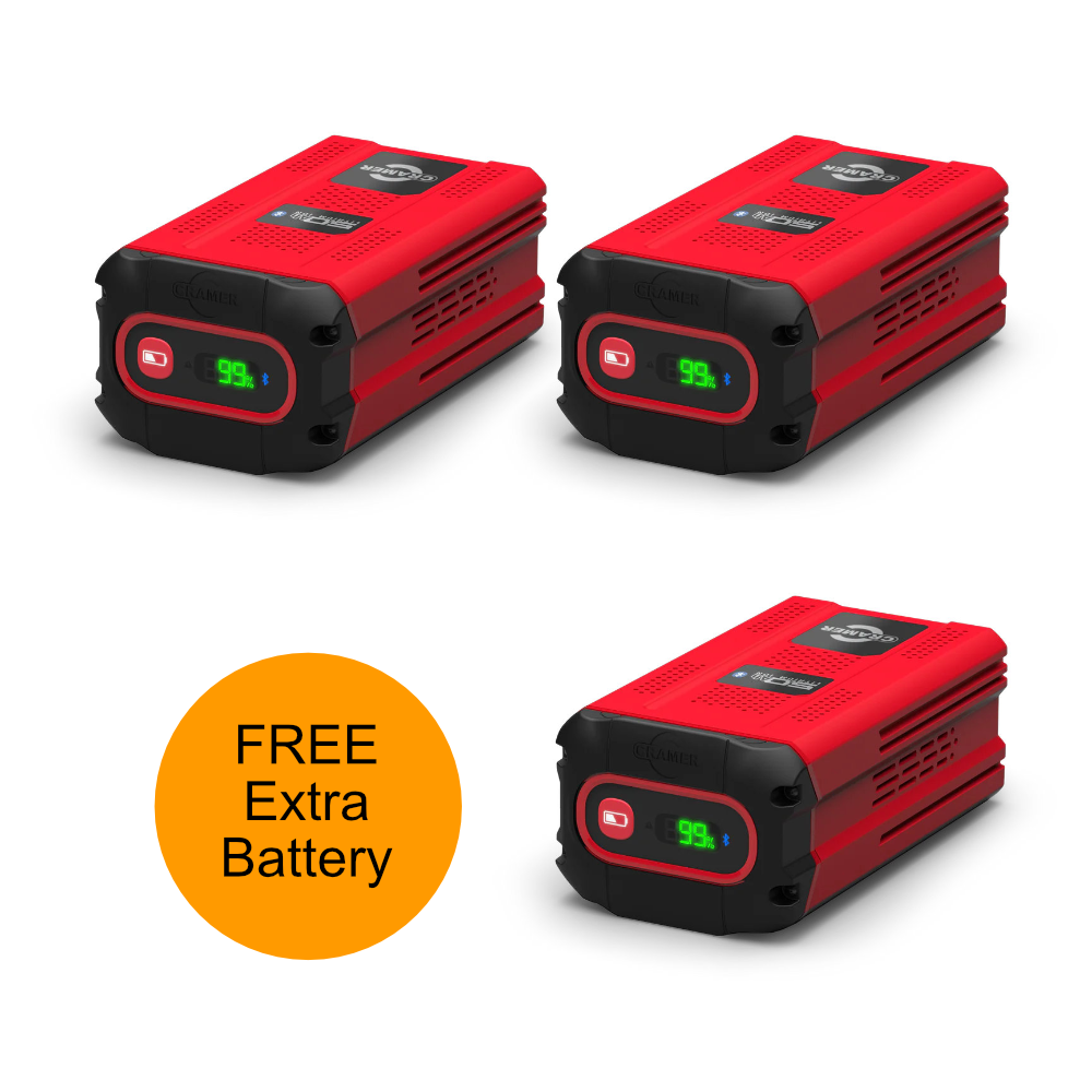 Cramer 82V290P 82V 4Ah Lithium-Ion Battery – 288 Wh, Bluetooth Connectivity