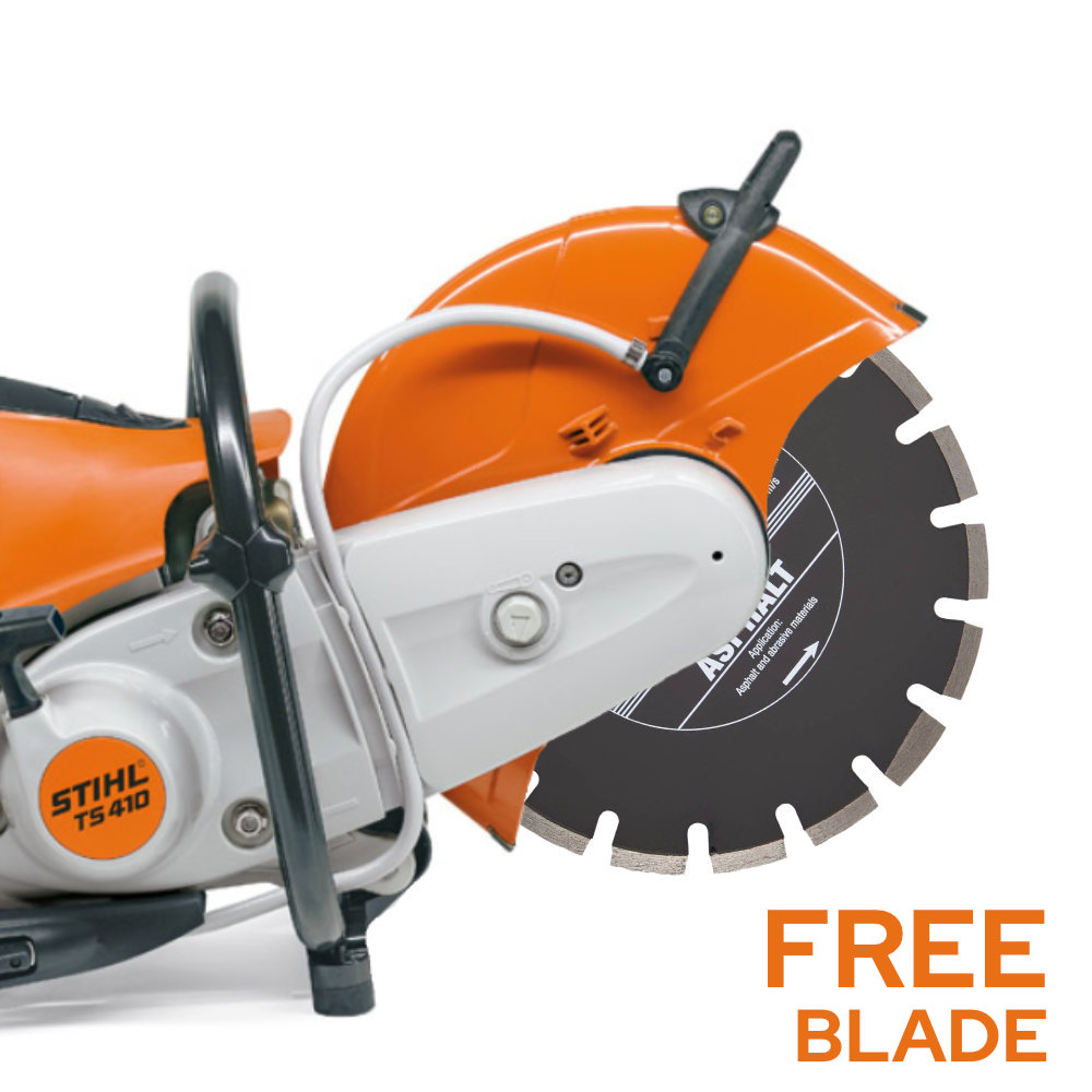 STIHL TS410 300mm Petrol Disc Cutter BUNDLE (1 BLADE)