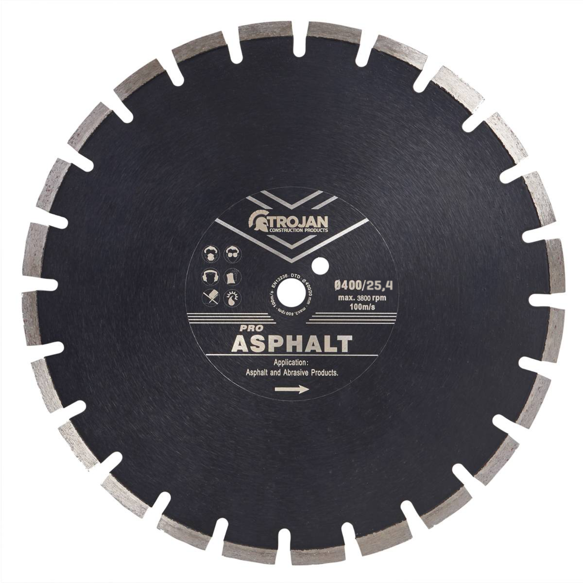 Trojan Pro Asphalt Diamond Blade