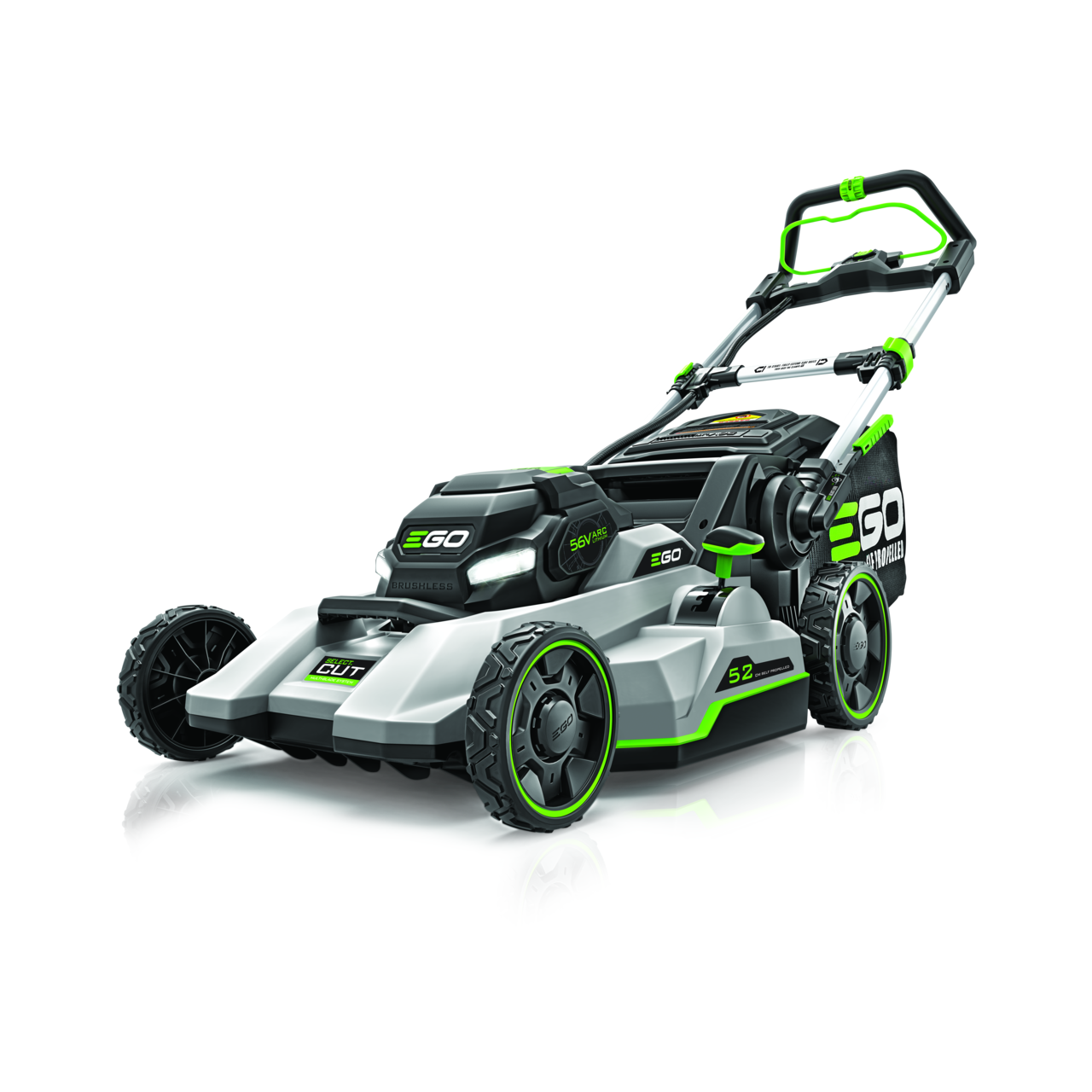 EGO LM2135ESPKIT - 52CM Self Propelled Battery Lawn Mower Kit With 7.5Ah Battery & Rapid Charger