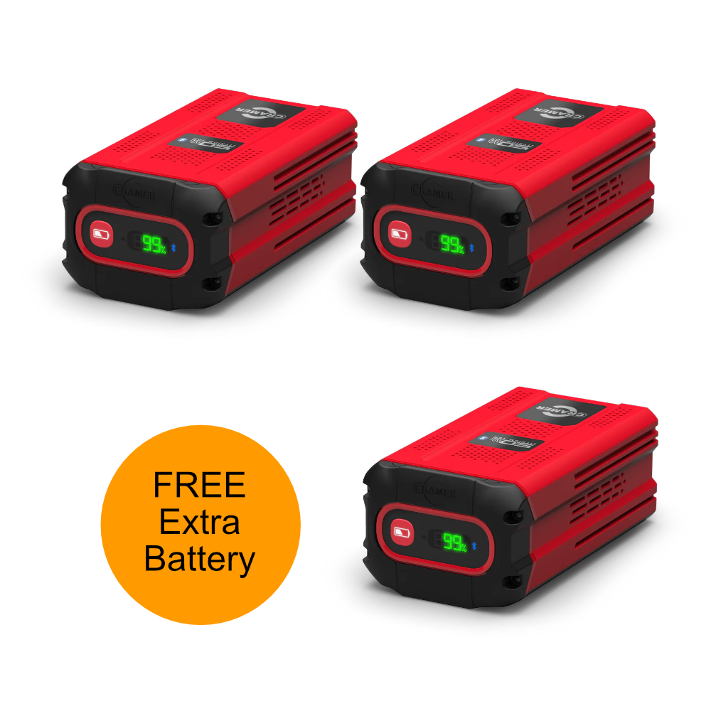 Cramer 82V360 82V 5Ah Lithium-Ion Battery – 360 Wh, Bluetooth Connectivity