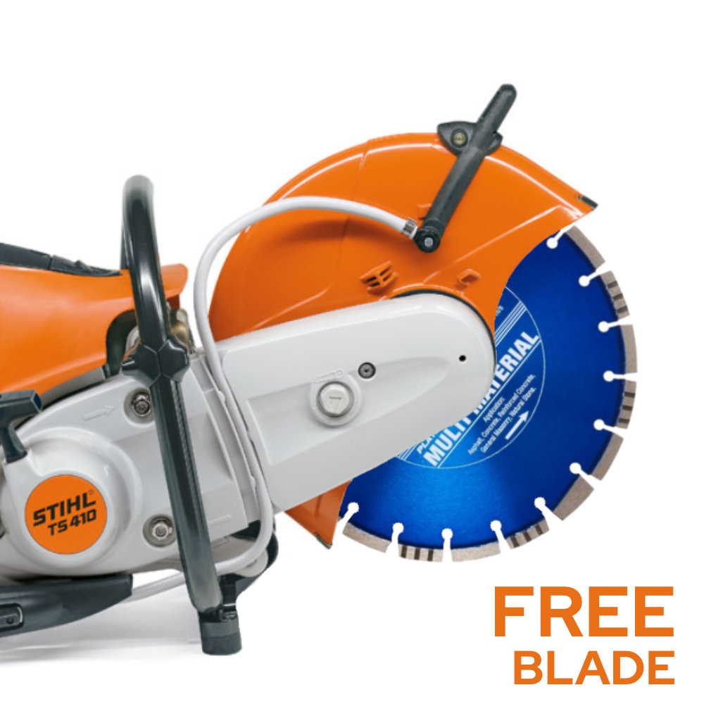 STIHL TS410 300mm Petrol Disc Cutter BUNDLE (1 BLADE)