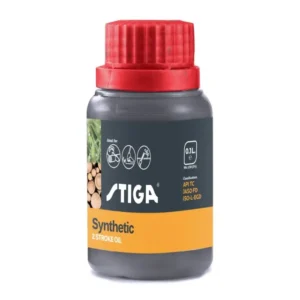 STIGA 2 Stroke Synthetic Oil in a 0.1-litre
