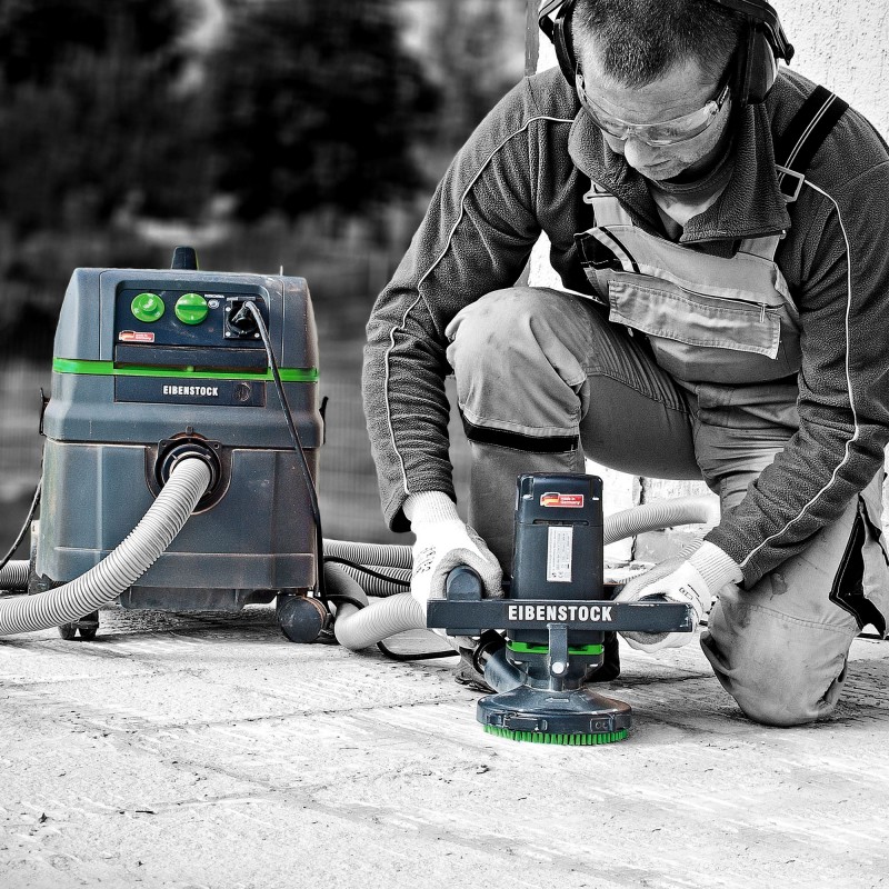 Eibenstock EBS 1802 Diamond Grinder-Planer + Hood