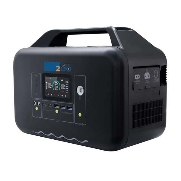 Power-2Go 600 Portable Power Station / Solar Generator