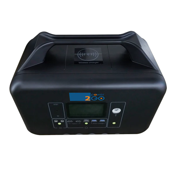 Power-2Go 600 Portable Power Station / Solar Generator