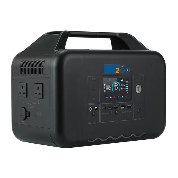 Power-2Go 600 Portable Power Station / Solar Generator