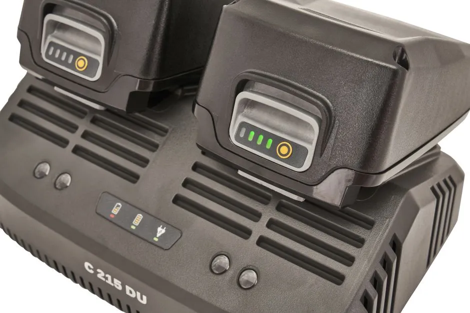 STIGA Dual Battery Charger C 215 DU