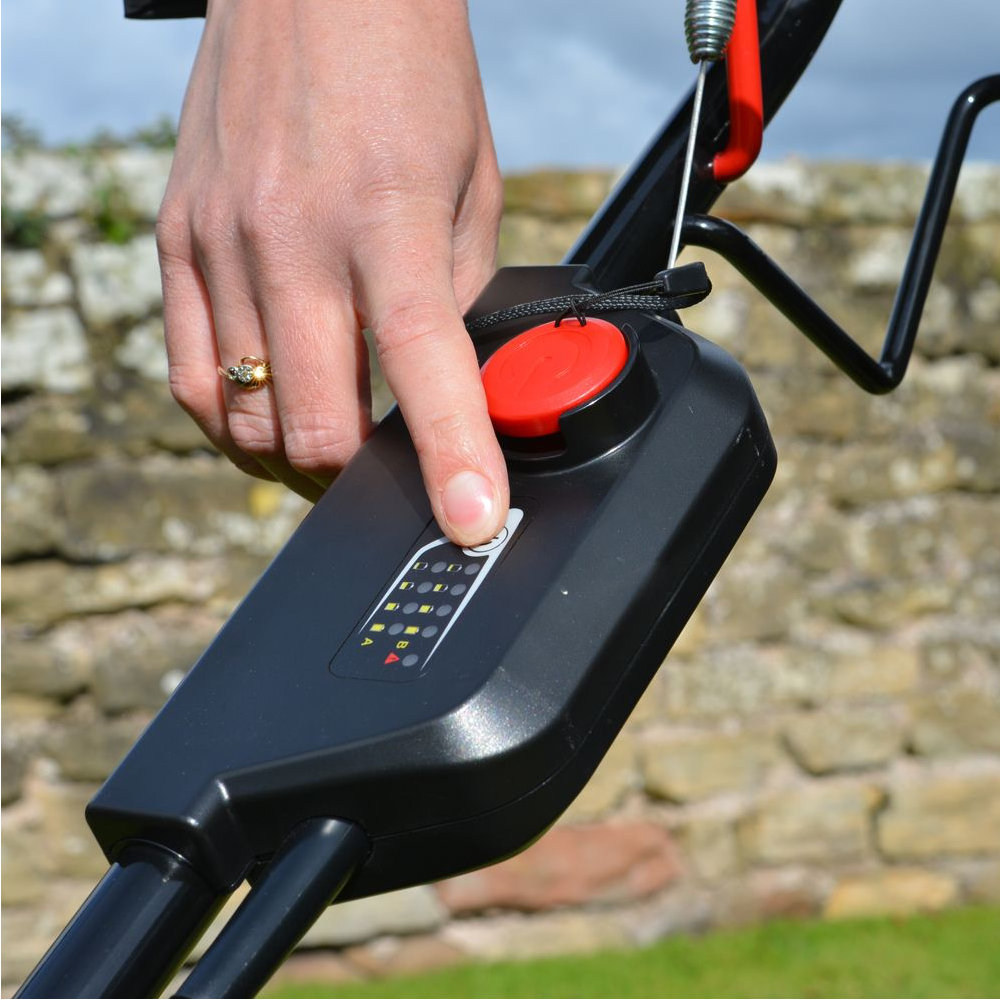 COBRA RM51SP80V 20" Twin 40v Li-ion Lawnmower with Roller (with 2 x 5Ah Battery & 2 x Fast Chargers)