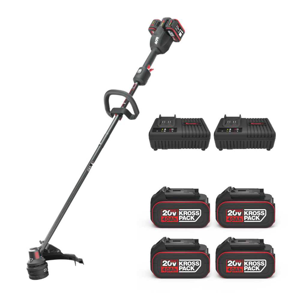 Kress KG154E.9 40 V Cordless Grass Trimmer With 38 cm Cutting Width