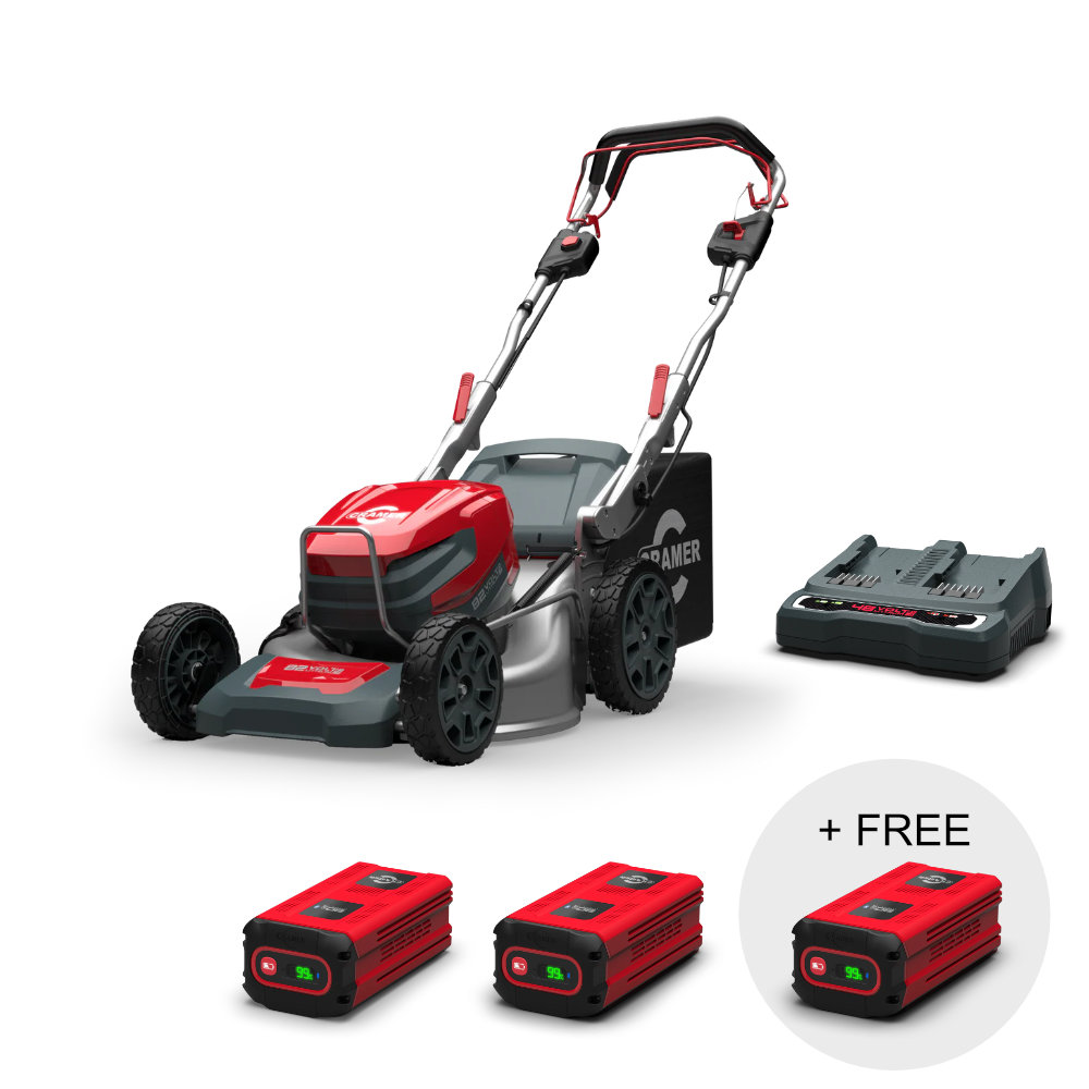 Cramer 82LM51SX 82V Self-Propelled Lawn Mower – 51 cm Cutting Deck