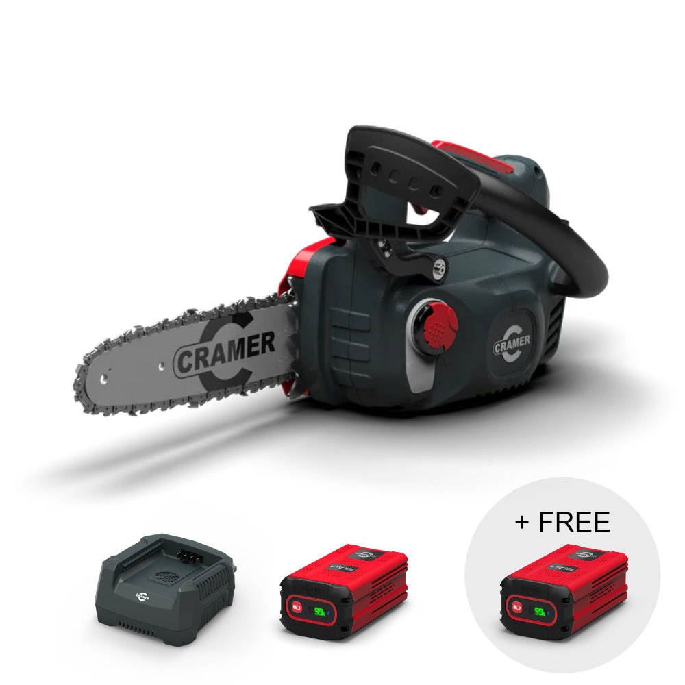 Cramer 82TCS15 82V Top Handle Professional Chainsaw – 25 cm Bar, Ultra-Lightweight Arborist Design
